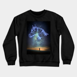 Horse Constellation Crewneck Sweatshirt